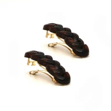 Set Of 2 French Hair Barrette Small Light Weight Durable Hair Accessories M94B