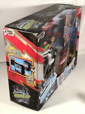 Tyco RC Turbo Pro Wheelie Cycle Radio Controlled Toy Motorcycle