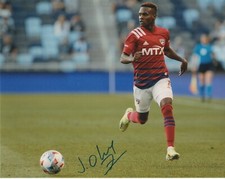 FC Dallas Jader Obrian Autographed Signed MLS 8x10 Photo COA #5