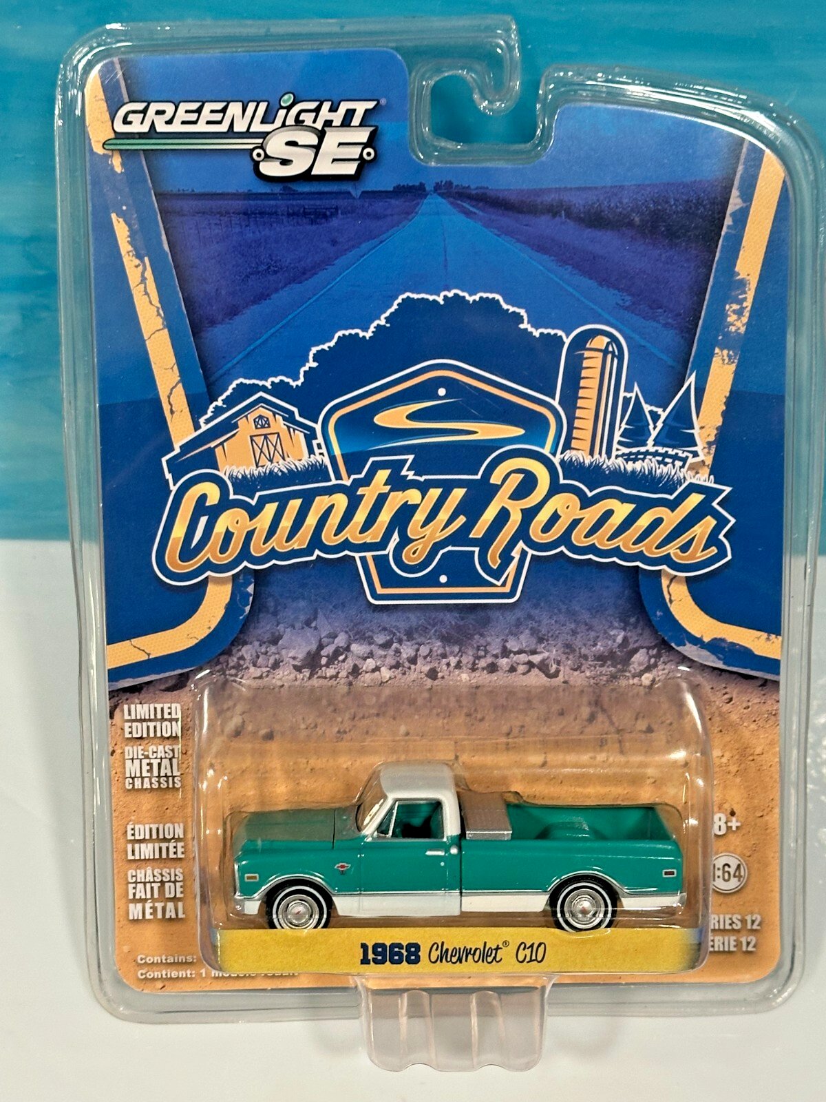1968 Chevrolet C10 Country Roads  Greenlight SE Collectibles Factory Sealed 2014