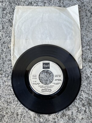 JOHN LENNON & YOKO ONO Instant Karma/Who has seen the wind? 1970
