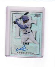 2021 Leaf Perfect Game All American Autographs Silver Michael Gupton Auto