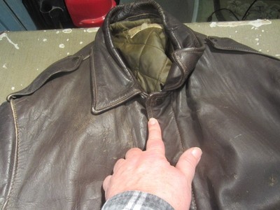 Blouson D'Aviateur Vintage SCHOTT 70s IS-674-MS - Cuir Marron Taille 44US/52FR - Très Bon État