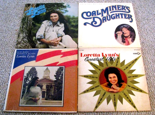 LORETTA LYNN~LOT OF 16 LPs 1960s 1970s 1980s Country Queen FREE SHIPPING