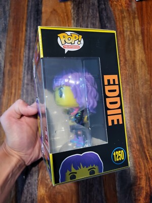 N*L様 Funko Pop! Eddie 1250 Stranger Thin Funko Pop Eddie #1250 Stranger Things TARGET Blacklight READ | eBay