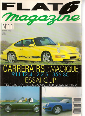 FLAT 6 11 PORSCHE 964 CARRERA RS 3.6 92 RS92 911 T 2.4 356 SC 911 RSR 2.1 TURBO