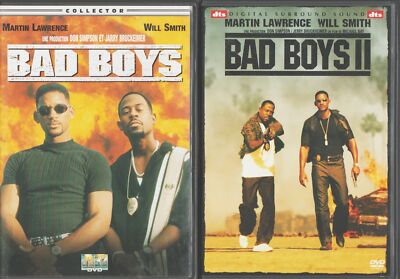 Bad Boys 1 + 2 DVD Will Smith Martin Lawrence Polizist Action