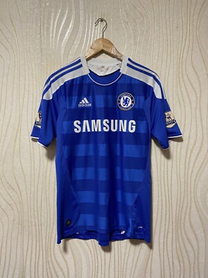 CHELSEA 2011 2012 HOME SHIRT JERSEY ADIDAS V13927 sz S #8 LAMPARD
