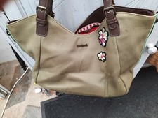 sac a main desigual toile vert