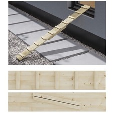 Katzenleiter Katzentreppe Katzenstufe f&uuml;r Balkon Treppe 4m mit Klemmen