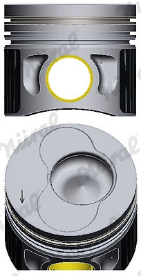 NÜRal Kolben FüR Zylinder 3 VW Golf V Variant 1K5 2.0 TDI Touran 1T1 1T2-image