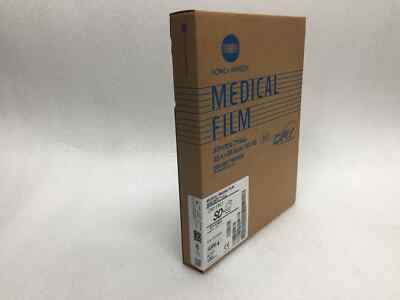 Konica Minolta SD-Q DRYPRO 25.4 x 30.5cm 10x12'' Medical Film - 125 Sheets