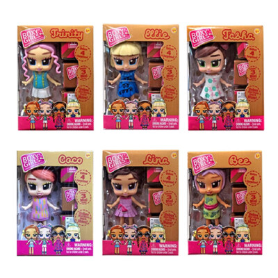 BOXY GIRLS MINIS CHARACTER LINA,TRINITY, BEE, TASHA, ELLIE COCO  **NEW**