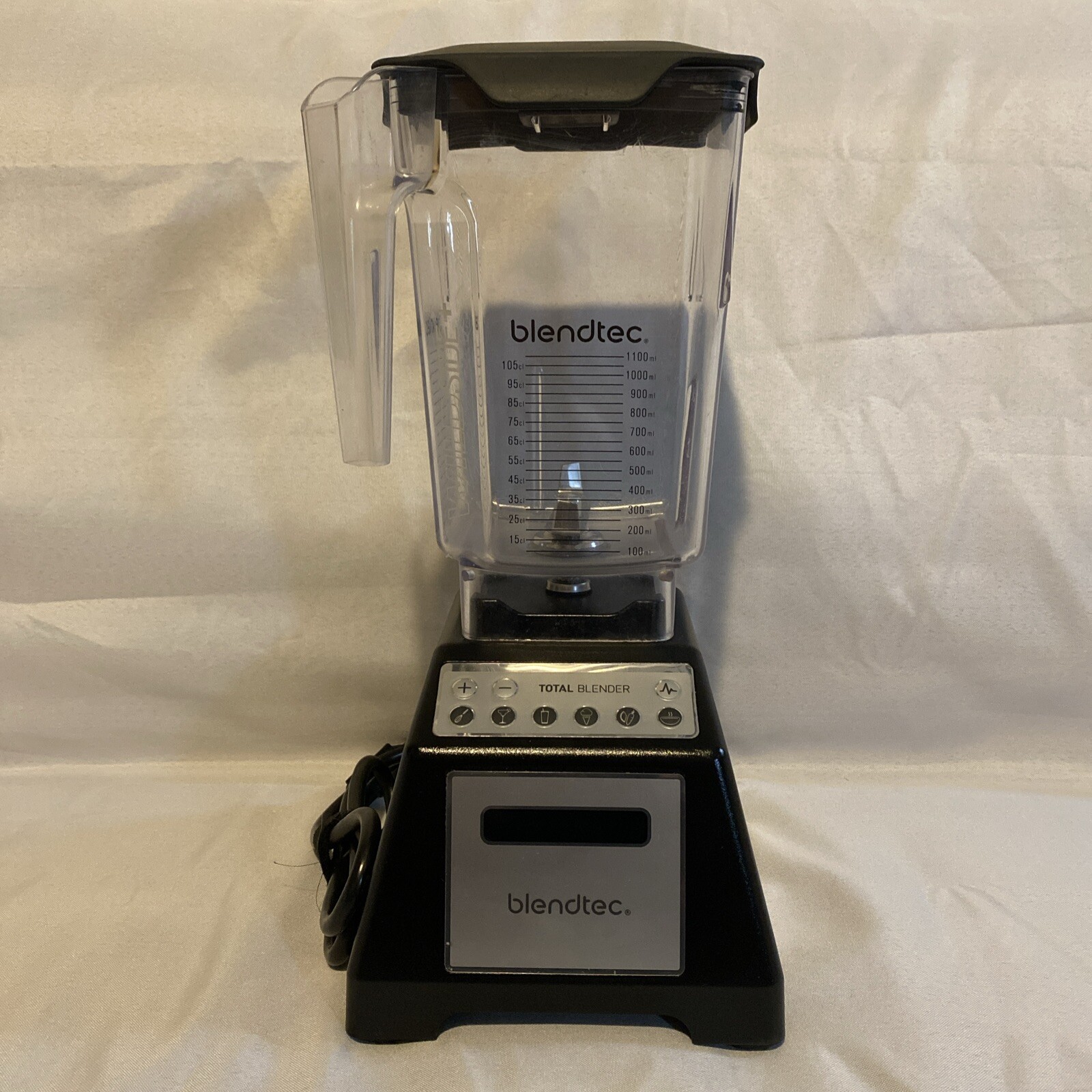 BLENDTEC BLACK ES3 TOTAL WHOLE BLENDER 36 OUNCE PITCHER TESTED 1403 CYCLES eBay