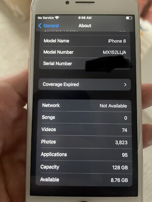 Apple iPhone8 128GB ゴールド Apple iPhone 8, 256GB, Gold, Verizon Unlocked, Refurbished