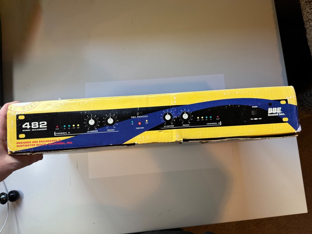 希少 BBE 482 SONIC MAXIMIZER Used BBE 482 SONIC MAXIMIZER Multi Effects