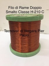 Filo di rame smaltato diametro da ø 0,71 mm a ø 2,65mm bobina 500g