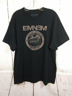 Eminem Slim Shady Rap Tee XL Black Hip Hop Music T-Shirt Eminem Slim Shady Rap Tee XL Black Hip Hop Music T-Shirt