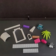 Lego Mixed Lot Various Pieces Bricks Bases Parts as Shown in Photos Not Counted