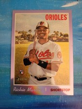 2019 Topps Heritage Purple Chrome #THC-532 Richie Martin Baltimore Orioles RC
