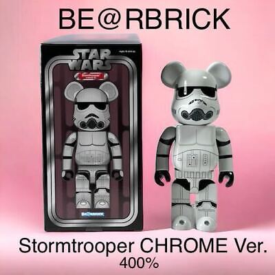 Rare Stormtrooper CHROME Ver. 400% BE@RBRICK Stormtrooper Rare Stormtrooper CHROME Ver. 400% BE@RBRICK Stormtrooper