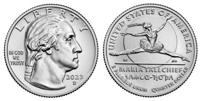 2023-D Maria Tallchief American Women Quarter 25C Uncirculated Denver Mint AWD10