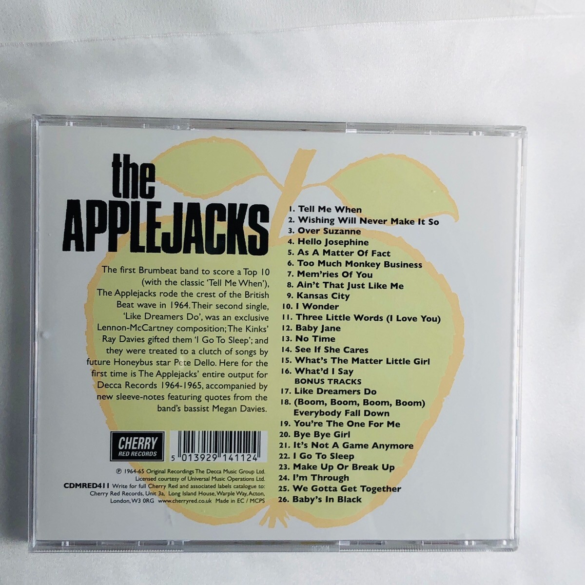 Applejacks - Tell Me When (CD, 2009) Lennon- McCartney , Ray Davis