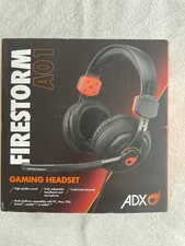 ADX Firestorm A01 Gaming Headset for Xbox Ps4 Nintendo Black