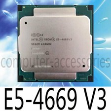 Intel Xeon E5-4669 V3 2.1GHz 18Core 45MB SR22M LGA2011 135W CPU Processor
