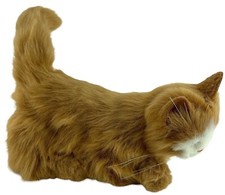 FurReal Friends Lifelike Orange Cat '02 Purrs Meows Moves Head Tiger Electronic