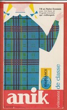 BUVARD - ANIK - VETEMENTS POUR ENFANTS - BLOUSE 7/8 EN NYLON ECOSSAIS