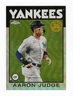 AARON JUDGE  2021 TOPPS CHROME 35th ANNIVERSARY CARD #86BC-1 - NM-MINT - YANKEES