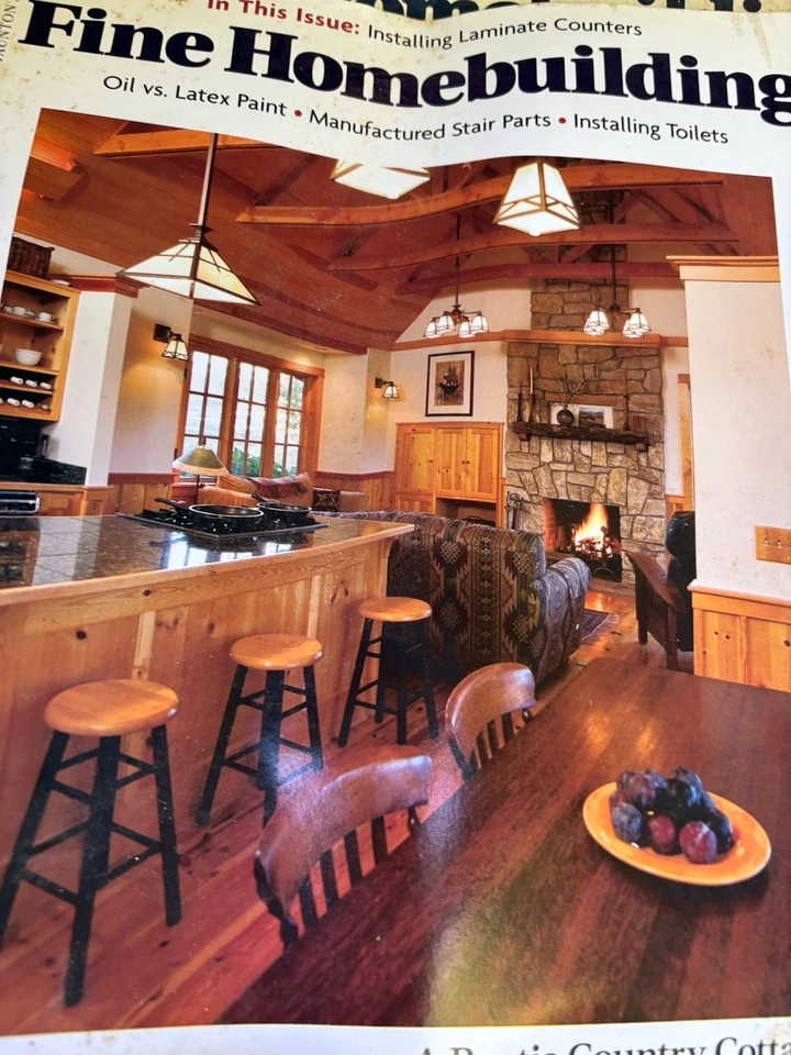 LoT of 9 FINE HOMEBUILDING Tauntons Magazine Back Issues ‘90’s Housebuilding - Image 3 of 4