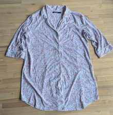 LAUREN Ralph Lauren Floral Nightgown Sz Large 