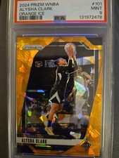 2024 Panini Prizm WNBA - Alysha Clark #101 Orange Ice Prizm Mint 9