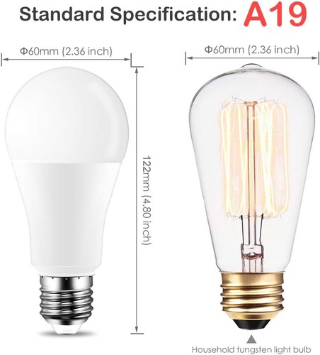 LED Light Bulbs 85W Equivalent 1200lm, RGB Color Warm White, Multi, Rgb - Picture 6 of 7
