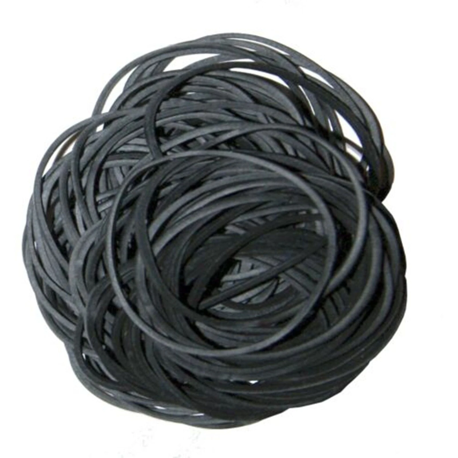 100 Durable Black Tattoo Machine Needle Stabilizer 2" inch #12 Rubber Bands - product detail image 2