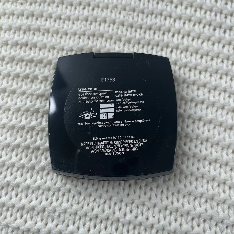 AVON Mocha Latte eyeshadow palette 4 colours New Boxed New Discontinued - Image 3 of 4