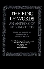 THE RING OF WORDS: AN ANTHOLOGY OF SONG TEXTS (NORTON By The Norton The Norton