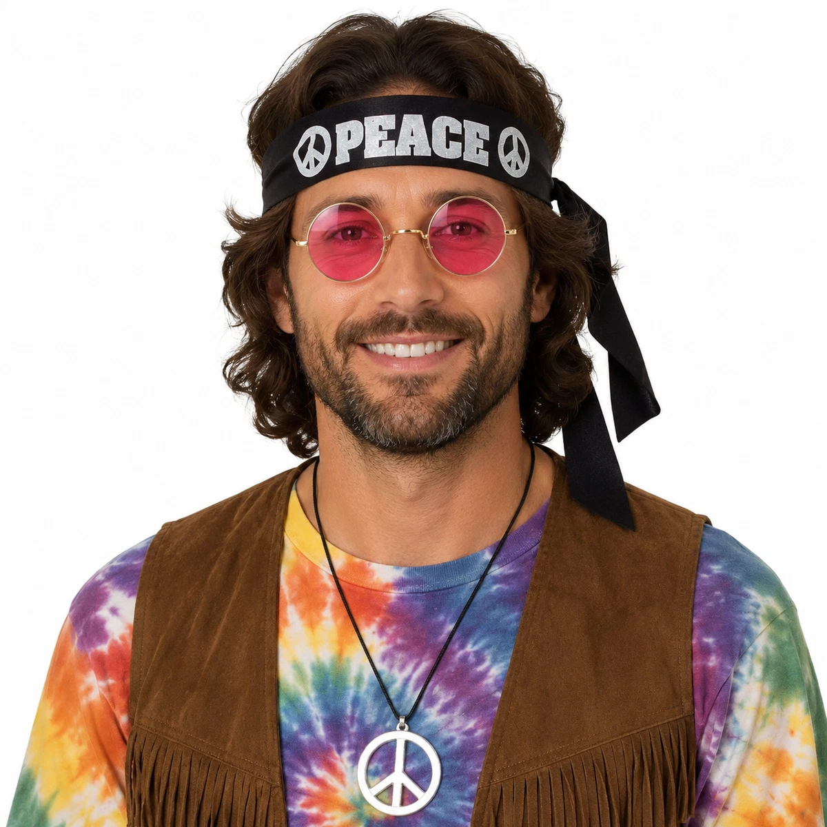 Diadema Margaritas Kit De 6 Accesorios Hippie Años 70: Diadema De Margarita, Gafas De Corazón, Collar De Paz Y Más - Para Fiestas Y Disfraces Gafas Corazón Gradiente Diadema Margaritas Kit De 6 Accesorios Hippie Años 70: Diadema De Margarita, Gafas De Corazón, Collar De Paz Y Más - Para Fiestas Y Disfraces Gafas Corazón Gradiente