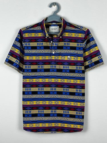 Carhartt WIP Multicolour Rare Polo T Shirt Men's Size L