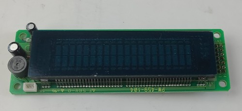 Noritake Itron Display CU20025ECPB-U1J