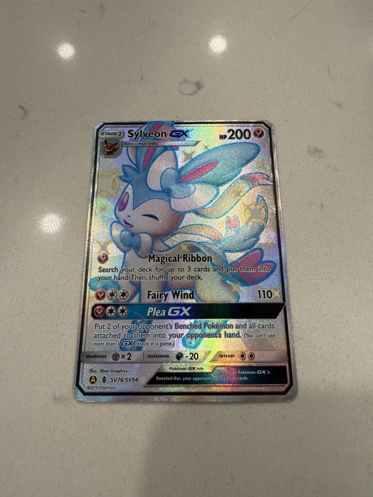 shiny sylveon pokemon card GX #SV76 Prices | Hidden Fates If you use this Ability Sylveon GX SV76/SV94 - Hidden