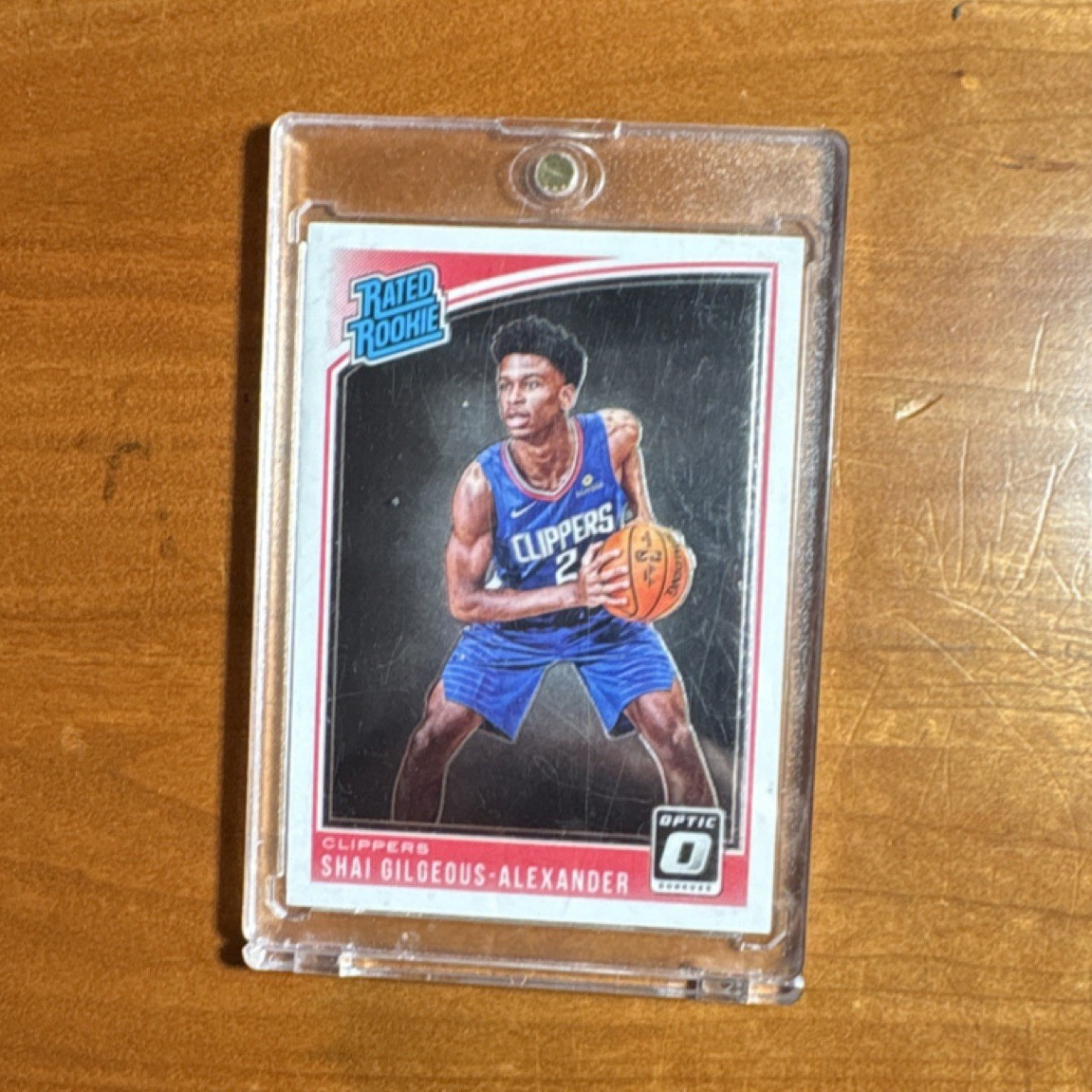 Panini 2018-19 Donruss Optic Shai Gilgeous-Alexander Rookie #162 Clippers