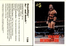 1990 Classic WWF #128 Demolition NMMT