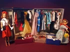 Vintage1962 Barbie Wardrobe Case with dolls, clothes accessories, Huge lot