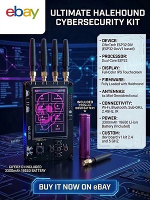 ESP32 DIV V1   Halehound =Loaded Advanced ESP32 Development & Board   