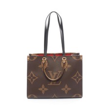 LOUIS VUITTON OnTheGo MM Monogram Giant Reverse Tote Bag PVC Leather #RC1295