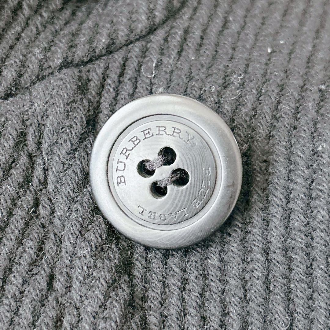 BURBERRY BLUE LABEL Nova Check Trench Coat Women Size 38 S Black From Japan thumbnail 22