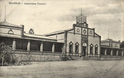 PC AFRIKA NAMIBIA DEUTSCH SW AFRICA WINDHOEK WINDHUK POSTAMT (b63983)